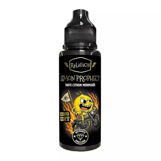 E-liquide Lemon Prophecy King Edition 100ml – Religion Juice – saveur tarte citron meringuée gourmande

