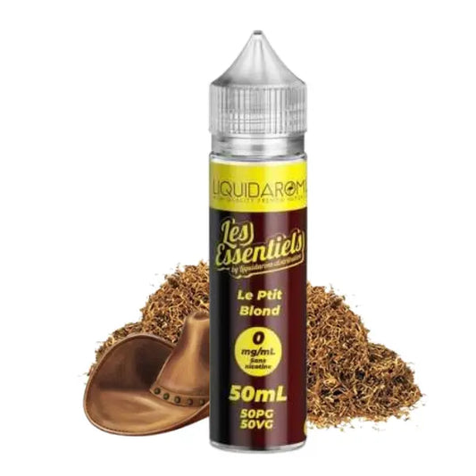 e-liquide Le P'tit Blond 50ml - Les Essentiels - tabac classic