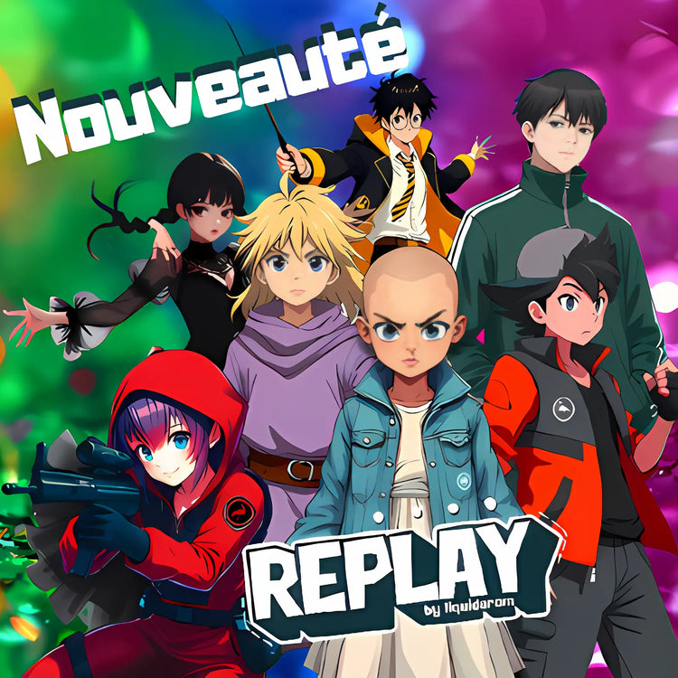 image de la banniere mobile pour les e-liquide replay nouveauté