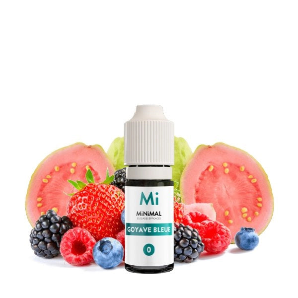 e-liquide aux sels de nicotine goyave bleue - fruité pour cigarette electronique | sevrage tabagique