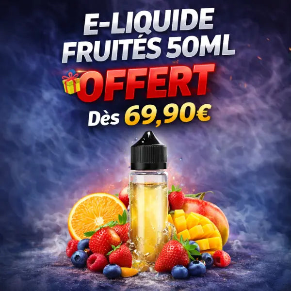 E-liquide fruité offert Revolt Vape