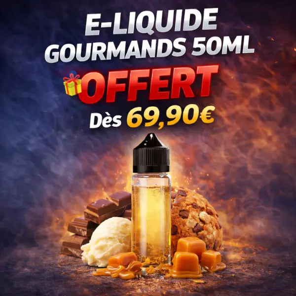 E-liquide gourmand offert Revolt Vape