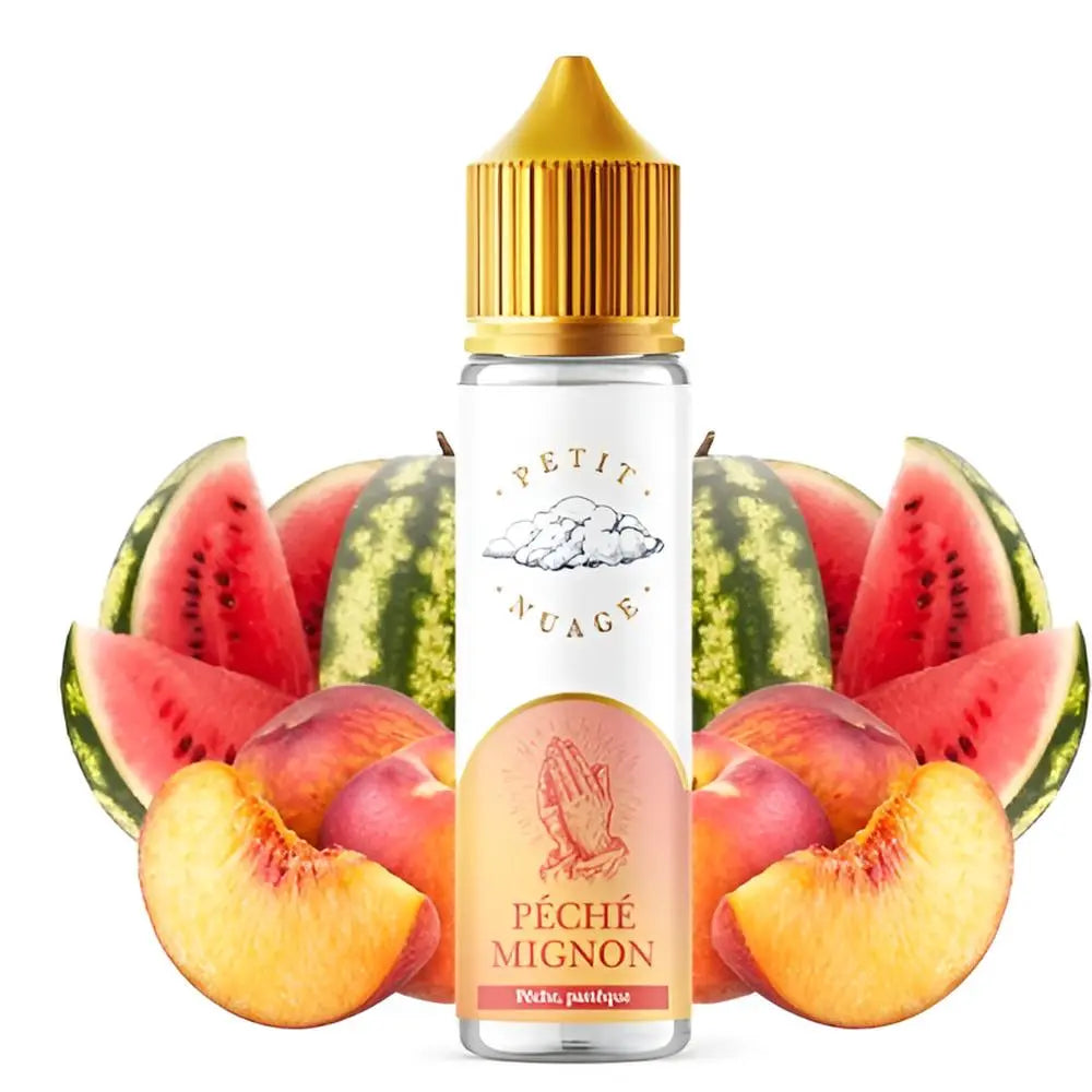 e-liquide fruité _ peche pasteque de petit nuage _nouveauté