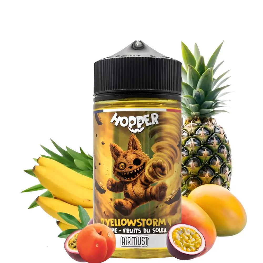 nouveauté e-liquide yellowstorm de airmust |revolt vape