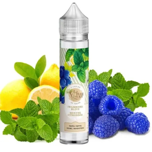 Framboise Bleue Menthe Citronnée Frais 50ml - Le Petit Verger
