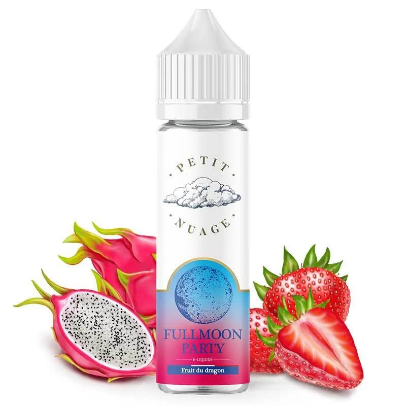 E-liquide Full Moon Party Petit Nuage 60ml – fruit du dragon et fraise