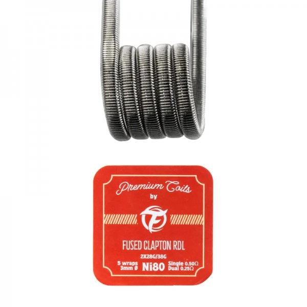 Fused Clapton RDL Ni80 0.50Ω New Version (10pcs) - Fumytech pro vape