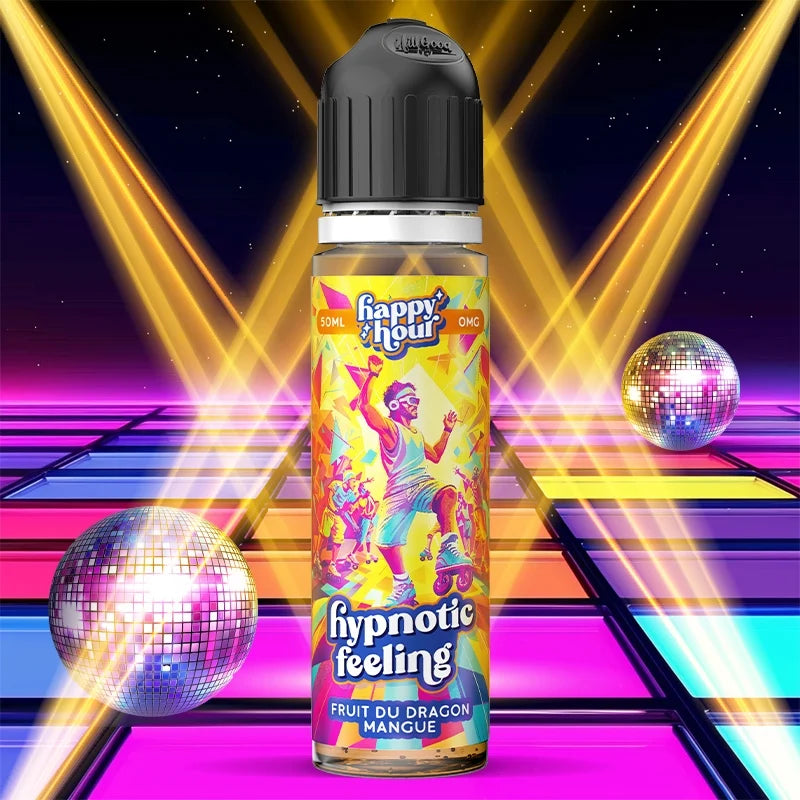 E-liquide Hypnotic Feeling Happy Hour 70ml - Fruit du Dragon, Mangue et Fraîcheur