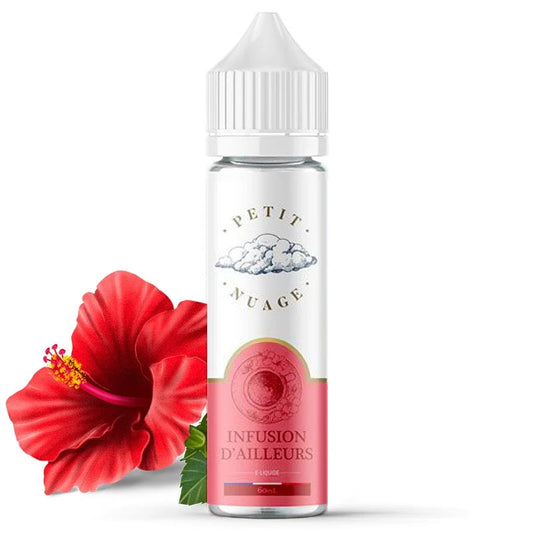 E-liquide Infusion D’Ailleurs Petit Nuage 60ml – saveurs hibiscus, floral et acidulé