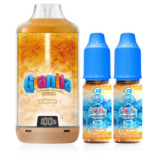 Puff Granita 30K – Granita x Alfaliquid - ed original frais