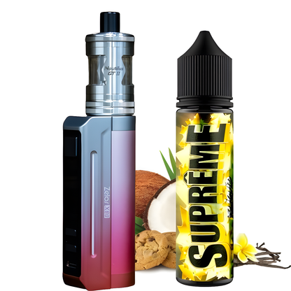Kit Zelos X80 Aspire pink gratient + E-liquide Suprême de Eliquide France Offert
