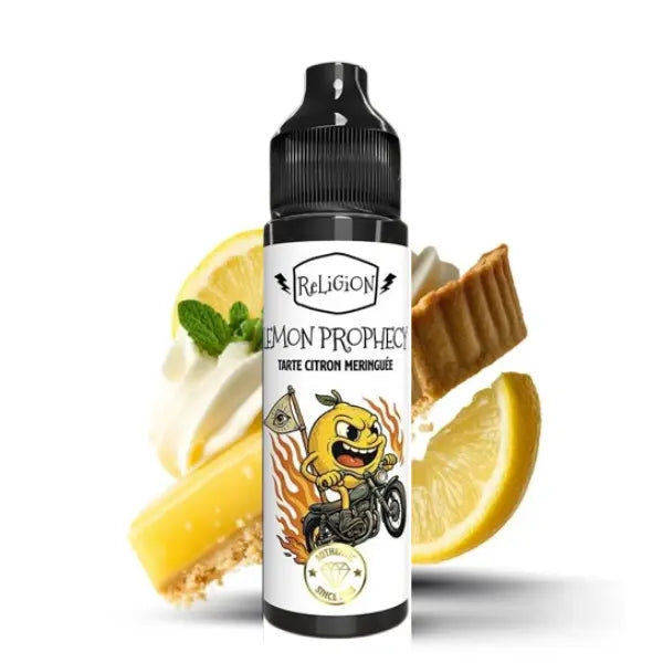 E-liquide Lemon Prophecy King Edition 50ml – Religion Juice – saveur tarte citron meringuée gourmande