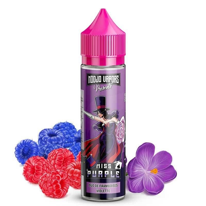 E-liquide Miss Purple – Modjo Vapors – framboise violette – 60 ml