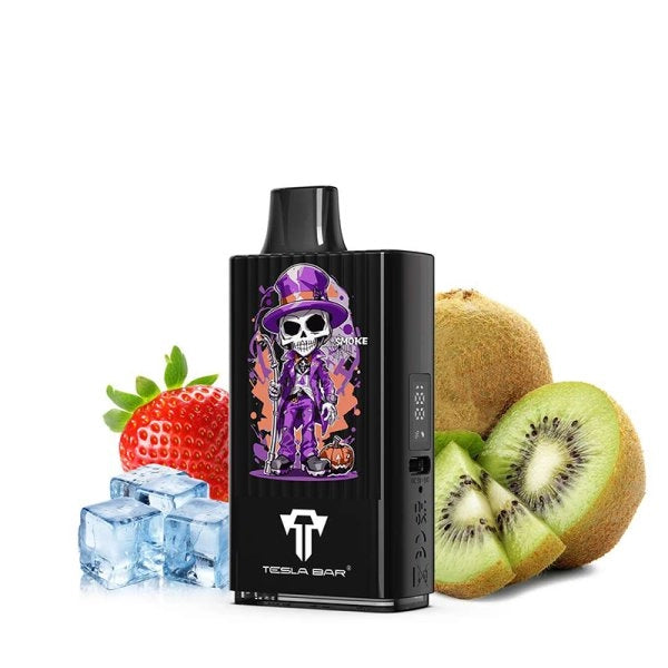 image puff-tesla bar-kiwi-fruits rouges-frais
