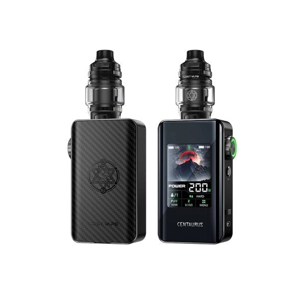 Kit Centaurus BT200 Lost Vape-black carbon|Revolt Vape