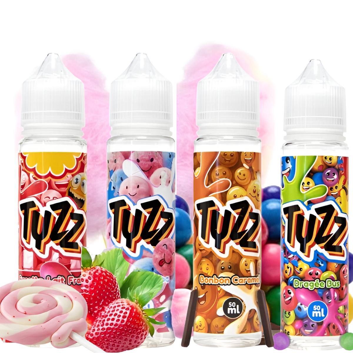 Pack E-liquides Tyzz 50ml taklope