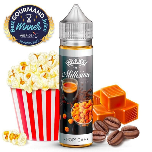 e-liquide Pop-Caf 50ml - Millésime café gourmand