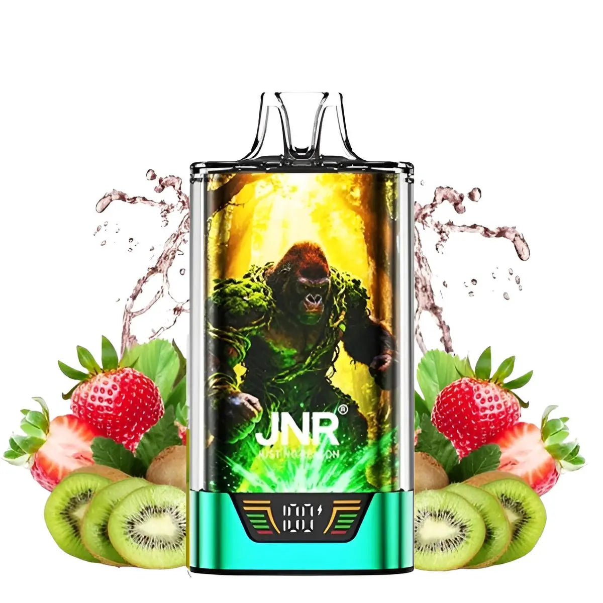 Kit Puff Rechargeable Gorilla X 43K – JNR fraise kiwi - nouveauté revolt vape
