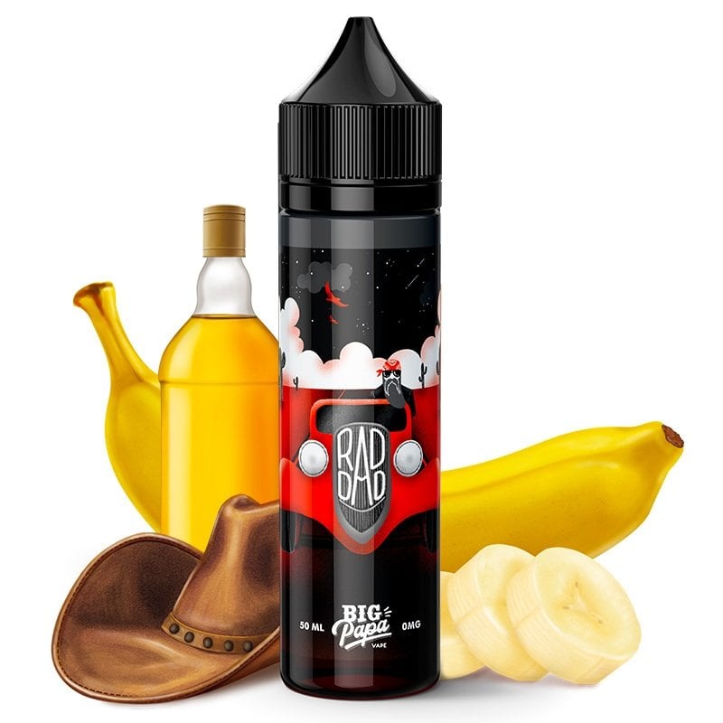 e-liquide rad dad classic banane Rad Dad 50ml - Big Papa - Revolt Vape