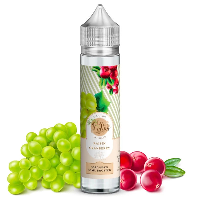 Raisin Cranberry 50ml - Le Petit Verger smoke