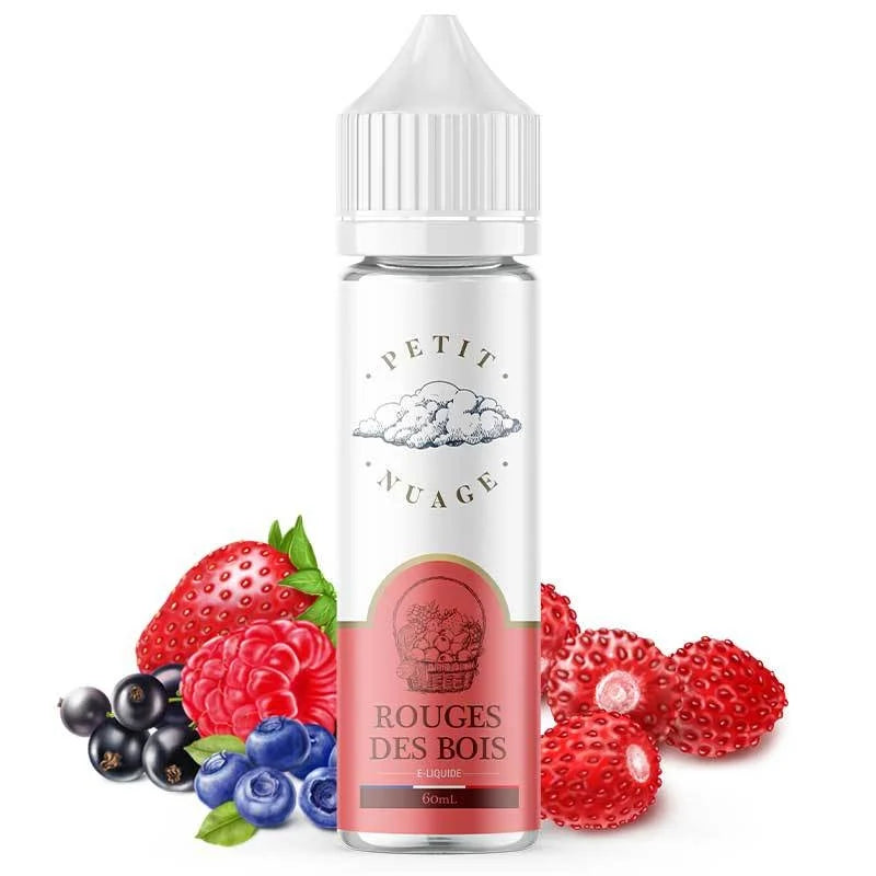 E-liquide Rouges des Bois Petit Nuage 60ml – mélange de fruits rouges sauvages