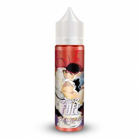 Flacon e-liquide Seiryuto 50ml – saveurs fraises des bois, mûres, framboises, cassis et fraîcheur – Fighter Fuel