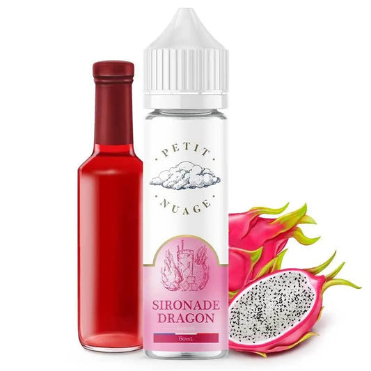 Flacon e-liquide Sironade Dragon 60ml Petit Nuage, saveur fruit du dragon façon sirop