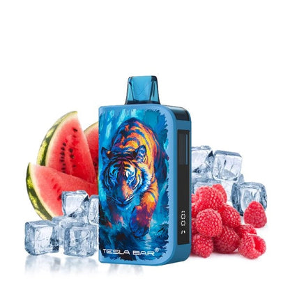 Puff ST 10000 Tesla Bar Raspberry Watermelon Ice