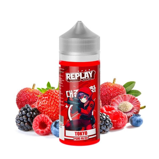 e-liquide tokyo de liquidarom fruits rouges