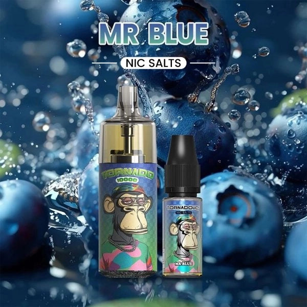 Puff Tornado 10000 mr blue