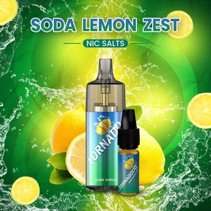 Puff Tornado 10000 soda lemon zest