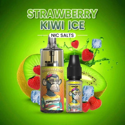 Puff Tornado 10000 strawberry kiwi ice