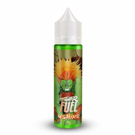 Flacon e-liquide Ushiro 50ml – saveurs ananas, litchi et fraîcheur – Fighter Fuel