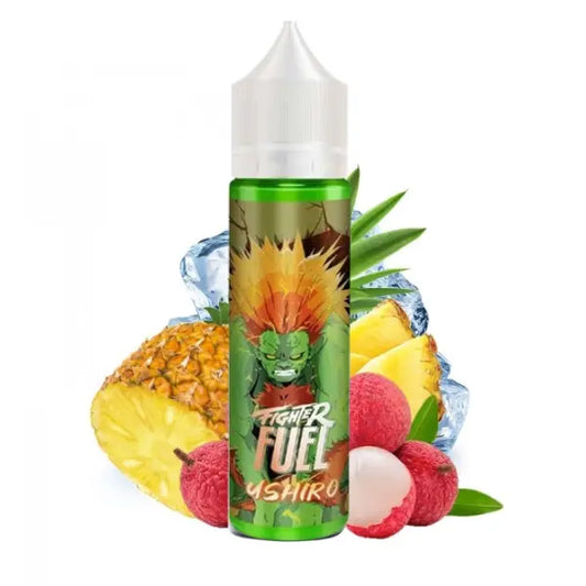 e-liquide Ushiro 50ml – saveurs ananas, litchi et fraîcheur – Fighter Fuel
