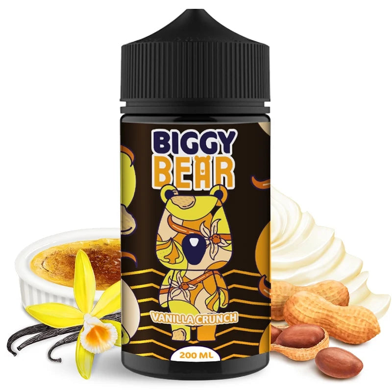 Vanilla Crunch 200ml - Biggy Bear smoke