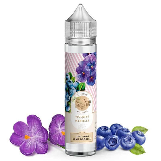 Violette Myrtille 50ml - Le Petit Verger smoke